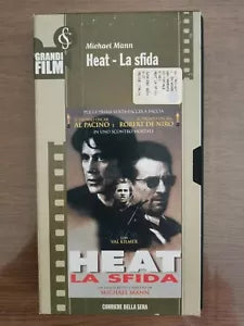 Heat - La sfida - M. Mann - Corriere della Sera - 1995 - VHS - AR