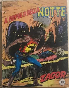 Il popolo della notte - Zagor di Aa.vv., 1981, Daim Press