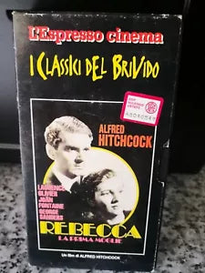 Rebecca la prima moglie - vhs -1967 - L espresso cinema -F