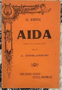 Aida di Giuseppe Verdi di Antonio Ghislanzoni