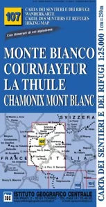 Carta N 107 Monte Bianco