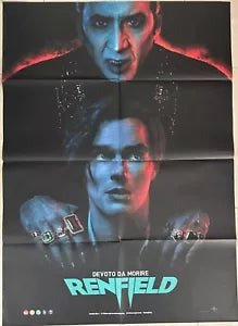 Poster locandina Renfield 100x140 ORIGINALE da cinema di Chris Mckay