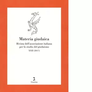 Materia giudaica XXII