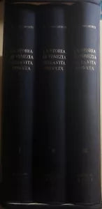 La storia di Venezia nella vita privata 3 volumi di Pompeo G.molmenti, 1973, E