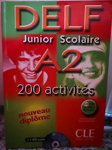 DELF Junior Scolaire A2 200 activites di A.a.v.v, 2008, Fernand Nathan -F