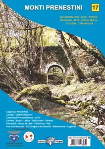 Monti Prenestini carta escursionistica scala 1