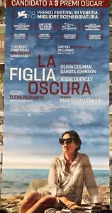 Poster locandina La figlia oscura 33x70 cm ORIGINALE da cinema 2021 di Maggie Gy