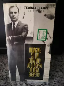 Indagine su un cittadino al di sopra di ogni sospetto - vhs- 1970 -L U -F