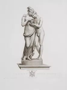 Stampe delle opere scolpite da Antonio Canova Roma MDCCCXVII