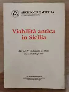 Viabilita antica in Sicilia - AA. VV. - 1987 - AR