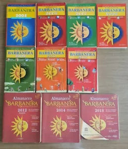 Almanacco Barbanera 9 volumi - AA. VV. - Editoriale Campi - AR