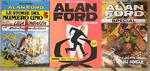Lotto 5 fumetti Alan Ford di Max Bunker, Ee.vv.
