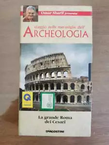 Viaggio nelle meraviglie dell Archeologia - O. Sharif - DeAgostini -VHS-1993-AR