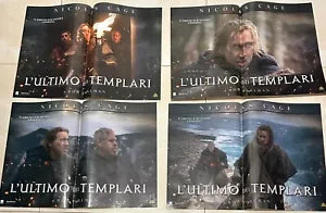 Set di 4 poster locandine L ultimo dei Templari 40x60 ORIGINALI da cinema di Do