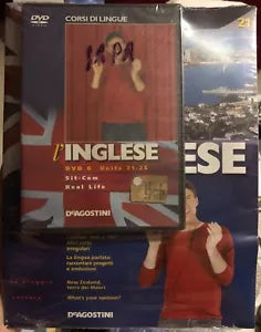 Corsi di lingue L inglese fascicolo 21 DVD di Aa vv