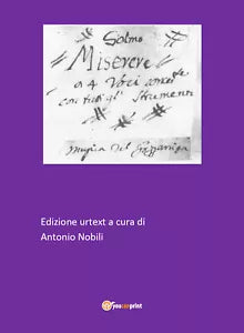 Miserere di Antonio Nobili, 2019, Youcanprint