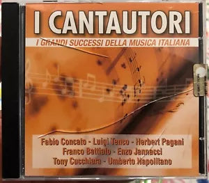I cantautori I grandi successi della musica italiana CD di Aa vv