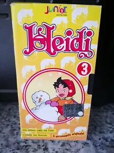 Heidi 3 - vhs - 2 episodi - 1998 - Junior -F