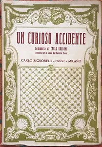 Un curioso accidente di Carlo Goldoni