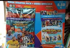CALCIATORI PANINI ADRENALYN 2021 2022- STARTER PACK + 2 limited edition cards