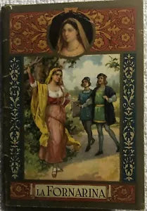 Calendarietto La Fornarina di Salone Recupero Saverio, 1935, Graf. U. Mignani