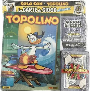 Topolino 3533 Mazzo di carte blu di Walt Disney
