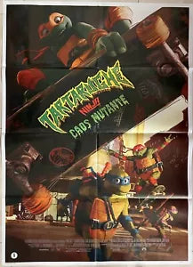 Poster locandina Tartarughe Ninja