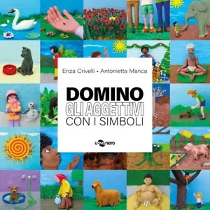 DOMINO GLI AGGETTIVI CON I SIMBOLI CON TESSERE di Crivelli Enza
