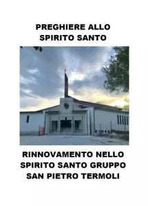 Preghiere allo Spirito Santo Rinnovamento nello Spirito Santo