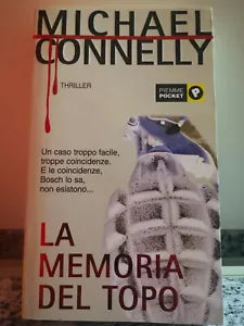 La Memoria del topo di Michael Connelly, 1997, Piemme Pocket-F
