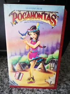 Le avventure di Pocahontas - Principessa indiana VHS -1995 - stardust-F