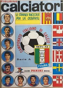 Ristampa album Calciatori Panini Serie A 1971-72