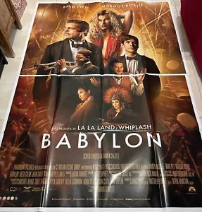 Poster locandina Babylon 140x200 in due pezzi ORIGINALE da cinema di Damien Cha