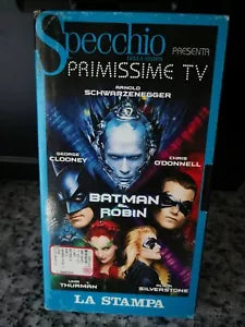 Batman e Robin - vhs - 1998 - La stampa -F