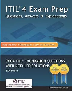ITIL 4 Exam Prep Questions Answers Explanations 700 ITIL Foundation Question