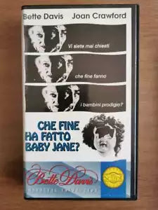 Che fine ha fatto baby jane? - Davis Crawford - Warner home video-1962-VHS-AR