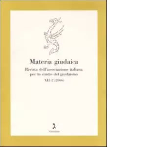 Materia giudaica XI 1