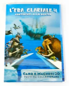 Album L era glaciale 4 Continenti alla deriva 3 card NUOVO di 20th Century Fox