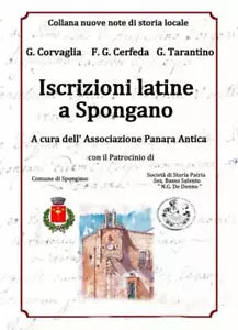 Iscrizioni Latine a Spongano di G Corvaglia