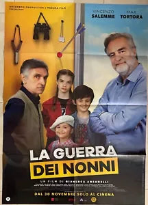 Poster locandina La guerra dei nonni 100x140 ORIGINALE da cinema di Gianluca An