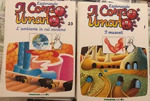 Esplorando il corpo umano n 43 volumi