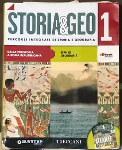 Storia Geo 1 2 Atlante geostorico di Aa vv
