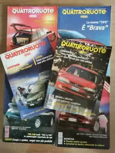 Rivista Quattroruote annata 1995 6 volumi - Editoriale Domus - 1995 - AR