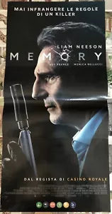 Poster locandina Memory 33x70 cm ORIGINALE da cinema 2022 di Martin Campbell