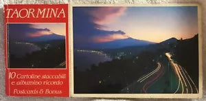 Taormina 10 cartoline staccabili e albumino ricordo di Aa.vv., Ok Spedisci Qual