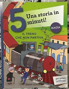 Il treno che non partiva Una storia in 5 minuti di Roberto Piumini