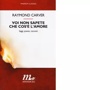 Voi non sapete che cos l amore di Raymond Carver