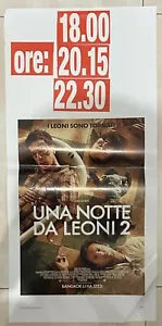 Poster locandina Una notte da leoni 2 35x70 ORIGINALE da cinema di Todd Phillip