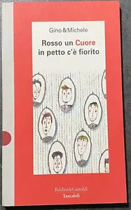 Rosso un cuore in petto c e fiorito - Gino & Michele -Baldini & Castoldi -1996 M