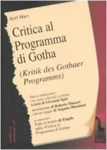 Critica del programma di Gotha. Testo tedesco a fronte di Karl Marx, 2008, Mas
